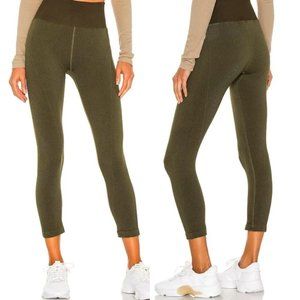 Free People Movement Rewind Army Green 7/8 Leggings